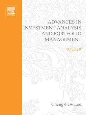 cover image of Advances in Investment Analysis and Portfolio Management